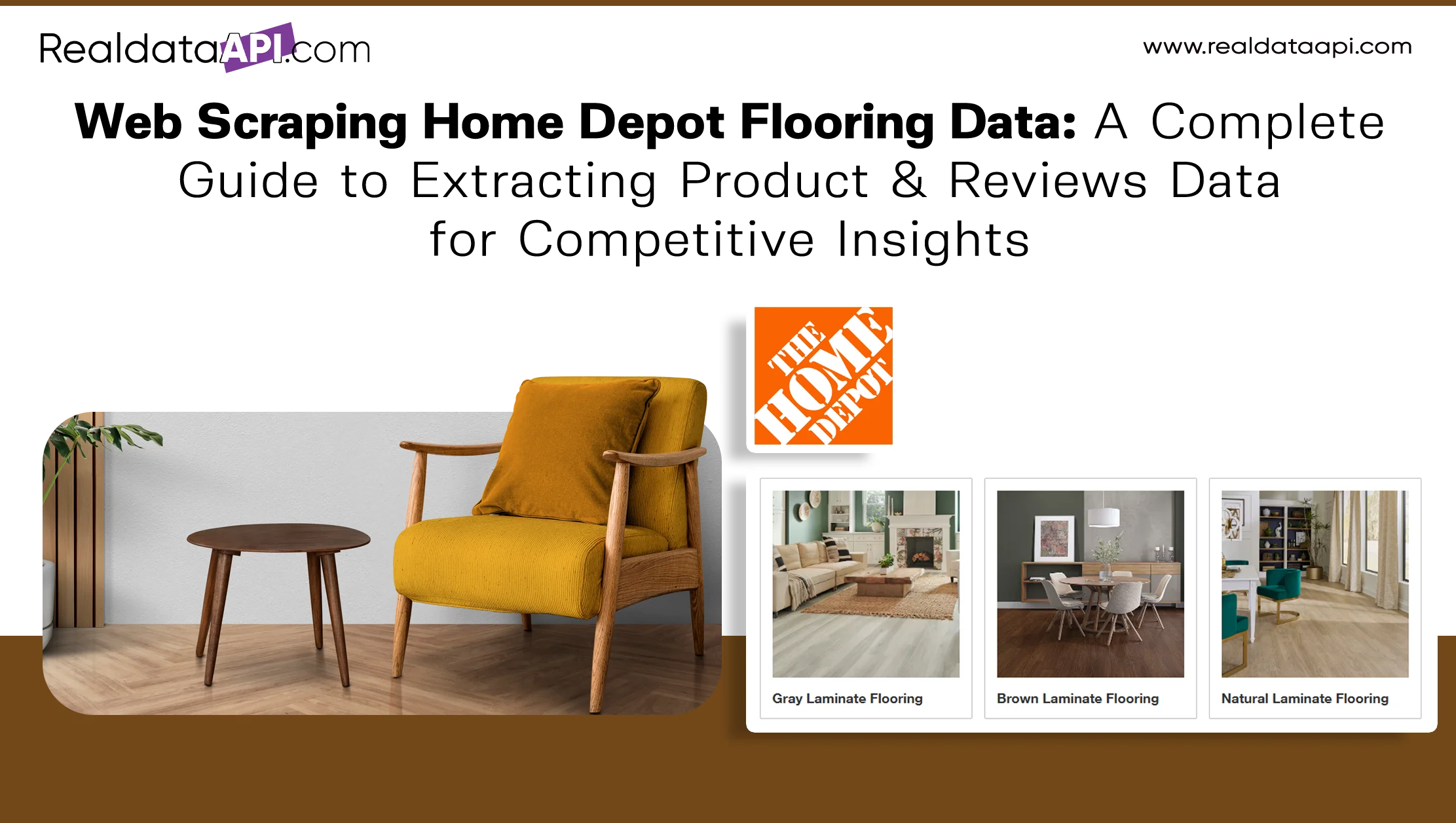 Web Scraping Home Depot Flooring Data: A Complete Guide to Extracting Product & Reviews Data for Competitive Insights